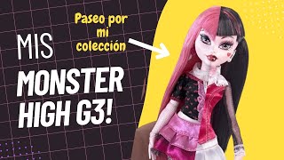 Mis Monster High g3 en Abril de 2023 Mi pequeña colección ☺️ [upl. by Alysia7]