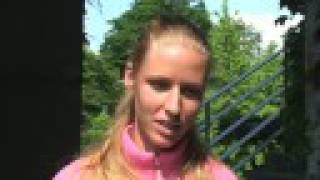 Elena Dementieva QampA Fan Questions [upl. by Wooldridge691]