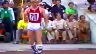 1980 Olympics javelin throw final [upl. by Odlaniger848]