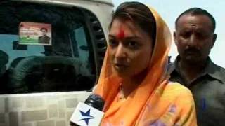 Priyadarshini Raje Scindia confident of husbands win [upl. by Keyser455]