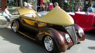 1937 Ford Convertible Qualicum Beach Show amp Shine 2013 [upl. by Nahoj]