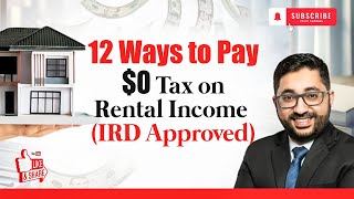 12 Ways to Pay 0 Tax on Rental Income IRD Approved [upl. by Aettam478]