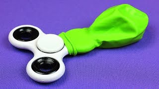 5 Awesome Fidget Spinner Tricks [upl. by Eetnod614]