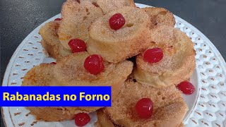 RABANADAS NO FORNO [upl. by Drusus723]