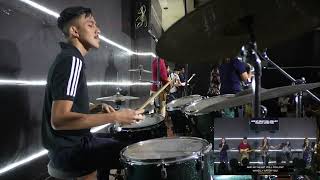 Dwelling Places  Hillsong Worship  DRUM COVER [upl. by Idnak942]