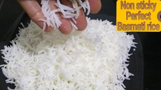 How to boil rice  how to cook rice  Tips To make perfect non sticky basmati rice  biryani rice [upl. by Erreid]