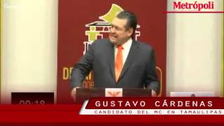 Debate a Gobernador en Tamaulipas contra replica de tema Desarrollo Social [upl. by Deadman]