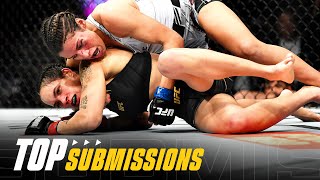 Top 10 Womens Bantamweight Submissions in UFC History [upl. by Kwon]