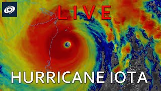 Category 4 Hurricane Iota Makes Landfall in Nicaragua  Live Coverage [upl. by Avenej]