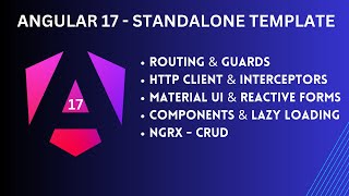 Angular 17  standalone template complete overview  all features with example NGRX CRUD [upl. by Cyndi3]