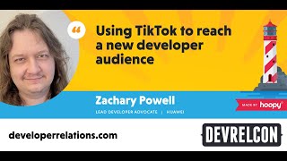 Using TikTok to reach a new developer audience Zachary Powell [upl. by Trebuh152]