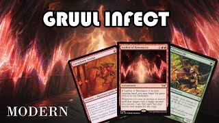 Is Gruul infect secretly BROKEN with Leyline of Resonance  Modern  MTGO [upl. by Darryn]