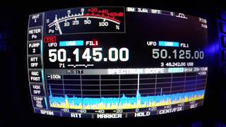 Meteor Scatter Jan 4th quotMeteor Scatter Morningsquot 6 Meters Amateur Radio [upl. by Joanie]