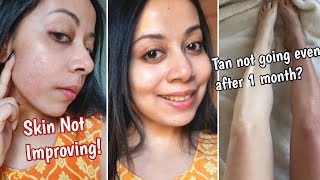 This is Why Your Skin is NOT Improving Skincare Mistakes  Tan Removal [upl. by Yusuk]