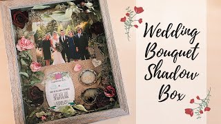 DIY Floral Shadow Box  Dried flowers  DIY Home Decor Ideas mamascraftideas [upl. by Eanaj]