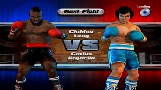 Clubber Lang vs Carlos Arguello Fight 17  Rocky Legends HD [upl. by Giffy]