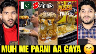 Indian Reaction on Pakistan Street Food Shorts ft Anas Faisal [upl. by Herrington123]