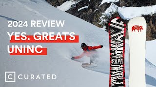 2024 Yes Greats Uninc Snowboard Review  Curated [upl. by Stiruc769]