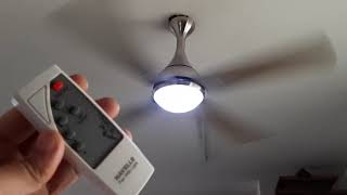 Havells celling fan with remote and light [upl. by Yemerej953]