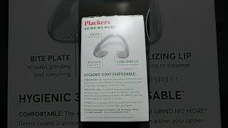 Plackers Grind No More Night Guard Protection for Teeth bpafree One Size Fits All 10 Count [upl. by Anirdnajela]