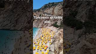 AntalyaKaputajPlajıTürkiyenin en temiz plajı music vlog nature explore keşfet travel shorts [upl. by Kin]