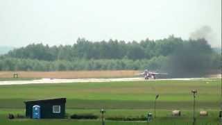 Polish Mig29 amazing takeoff for display [upl. by Wharton]