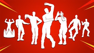 These Legendary Fortnite Dances Have Voices Looking Good Get Griddy Groove Destroyer [upl. by Ellenig]