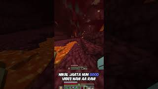 Chull Hai Marne Ki💀😂minecraft minecraftmemes gaming funny oneblock meme hardcore nether [upl. by Kiran]