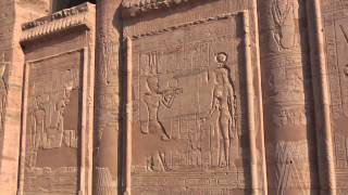 Temple of Horus at Edfu is an ancient Egyptian temple located on the west bank of the Nile [upl. by Nelyk]