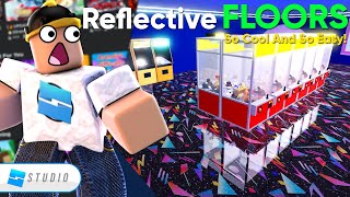 How to Make a Reflective Floor Roblox Studio [upl. by Aket]