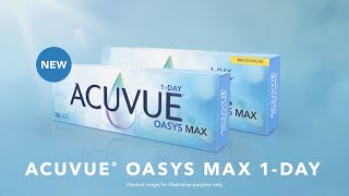 ACUVUE® OASYS MAX 1Day [upl. by Tubb15]