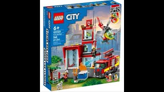 Lego City  60320  Fire Station [upl. by Norrab404]