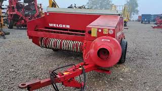 WELGER AP830 High Capacity Conventional Baler  Walkaround [upl. by Ahsasal]