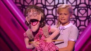 Darci Lynne ventríloqua mirim  Todas as apresentações  Americas Got Talent 2017 [upl. by Oam]