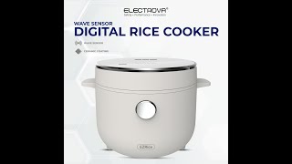 Electrova Digital Rice Cooker EzRice [upl. by Alvita]