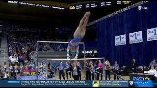 Margzetta Frazier Bars UCLA vs Arizona 2024 9875 [upl. by Neitsabes900]