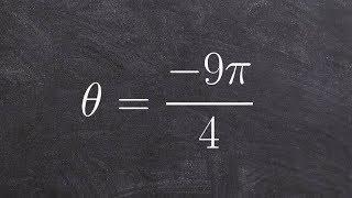 Finding two coterminal angles by adding 2pi twice [upl. by Starlene]