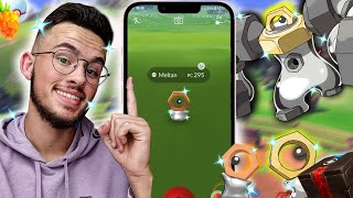 Boîte Meltan en 5min  Meltan Disponible Shiny amp Meltan Lvl50 Facilement  Pokémon Go ✨ [upl. by Crelin]