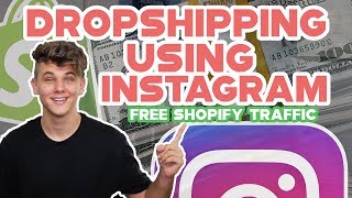 Dropshipping Using Instagram Influencers Free Shopify Traffic [upl. by Geesey]