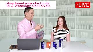 Beautymanufactur LIVE iS Clinical  Diese komplette Pflegeroutine hilft bei Couperose und Rosacea [upl. by Aicargatla]