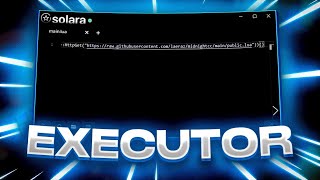 Roblox Executor  Exploit Roblox 2024 FREE Solara Byfron Bypass Keyless PC [upl. by Sellma524]