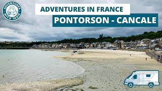 Motorhoming in France  Cycling from Pontorson to Cancale 🇫🇷 [upl. by Neeleuqcaj]