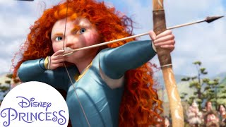 Meridas Archery Skills  Brave  Disney Princess [upl. by Matthia766]