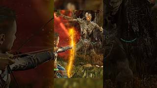 Atreus amp Angrboda vs Beast scraps God of war Ragnarok [upl. by Sadie]