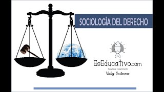 Sociología del Derecho Derecho [upl. by Niwred]