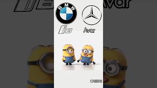 mercedes benz avtr vs bmw i8 carwar minions foryou funny bmw avta supercar [upl. by Blainey]