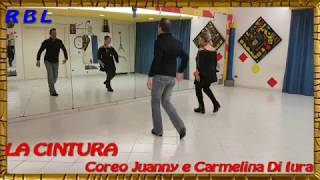 LA CINTURA ALVARO SOLER Coreo Juanny e Carmelina Di Iura RBL segue Tutorial [upl. by Athena]