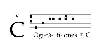 Introitus Cogitationes Cordis [upl. by Gayle]