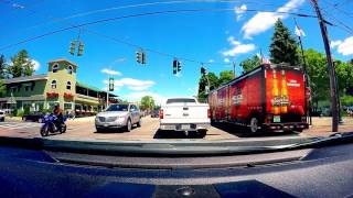 Driving Tour Lake George to Bolton Landing GOPRO Hero 4 [upl. by Rayshell]