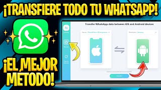 WHATSAPP COMPLETO CON 1 CLICK 🎁 TRANSFIERE TUS DATOS DE UN iPHONE A OTRO [upl. by Mandie404]